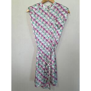 Lola Casademunt sleeveless shirt dress SZ S